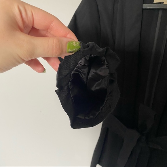 RW & Co. // Relaxed Tie-Front Blazer - Picture 4 of 6